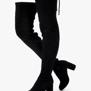 Chic Black Over-the-Knee Boots